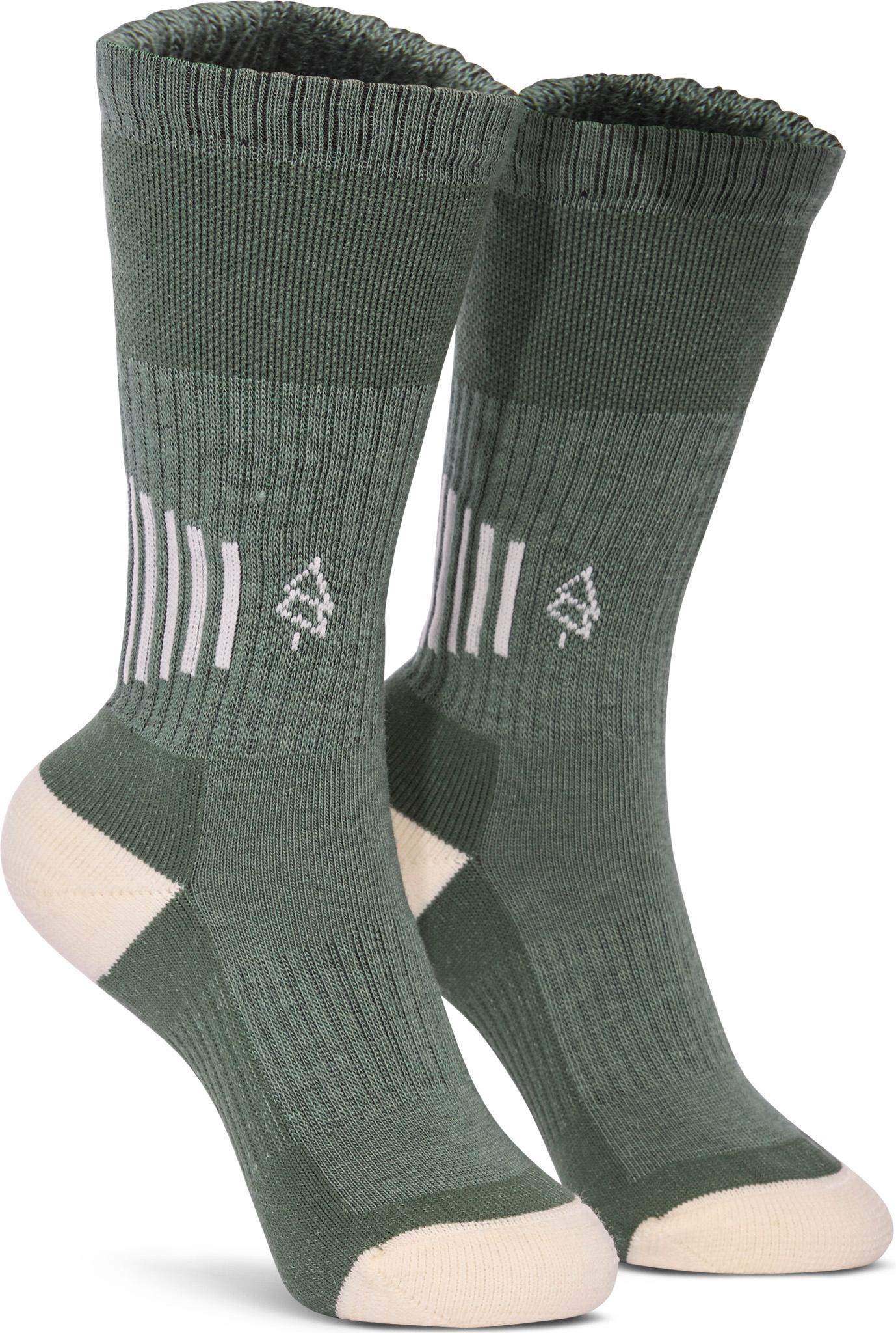 Product gallery image number 4 for product Chaussettes de randonnée en laine mérinos Duo - Femme