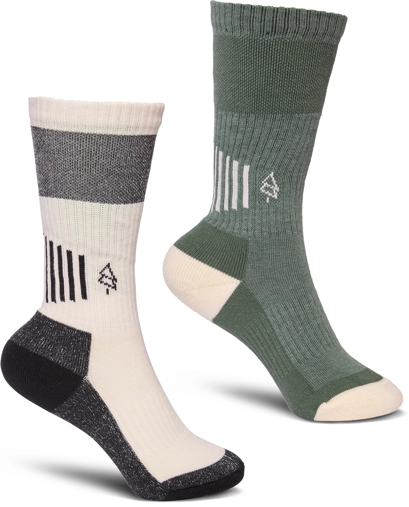 Product gallery image number 1 for product Chaussettes de randonnée en laine mérinos Duo - Femme