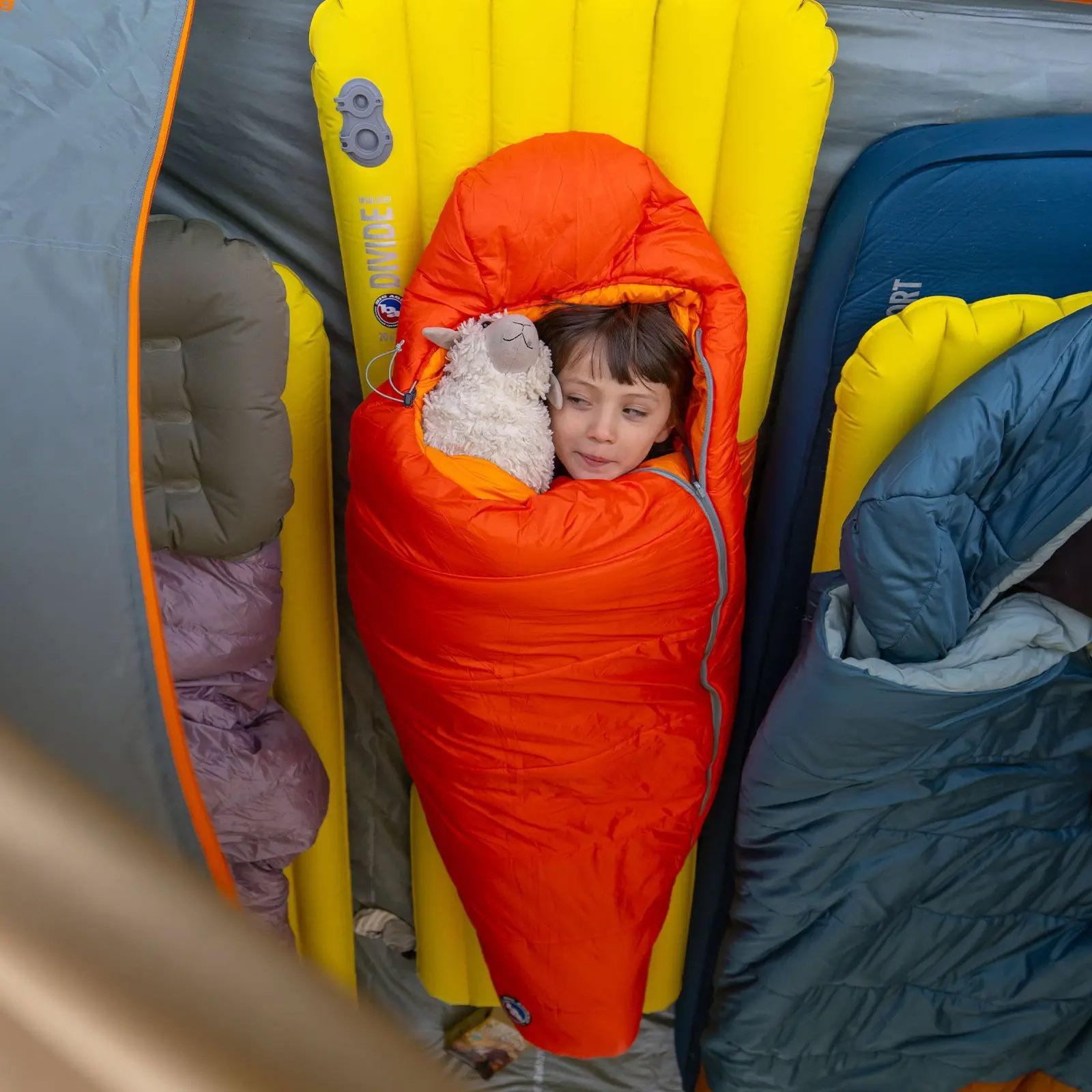 Product gallery image number 7 for product Little Red 20° Sleeping Bag - Kids