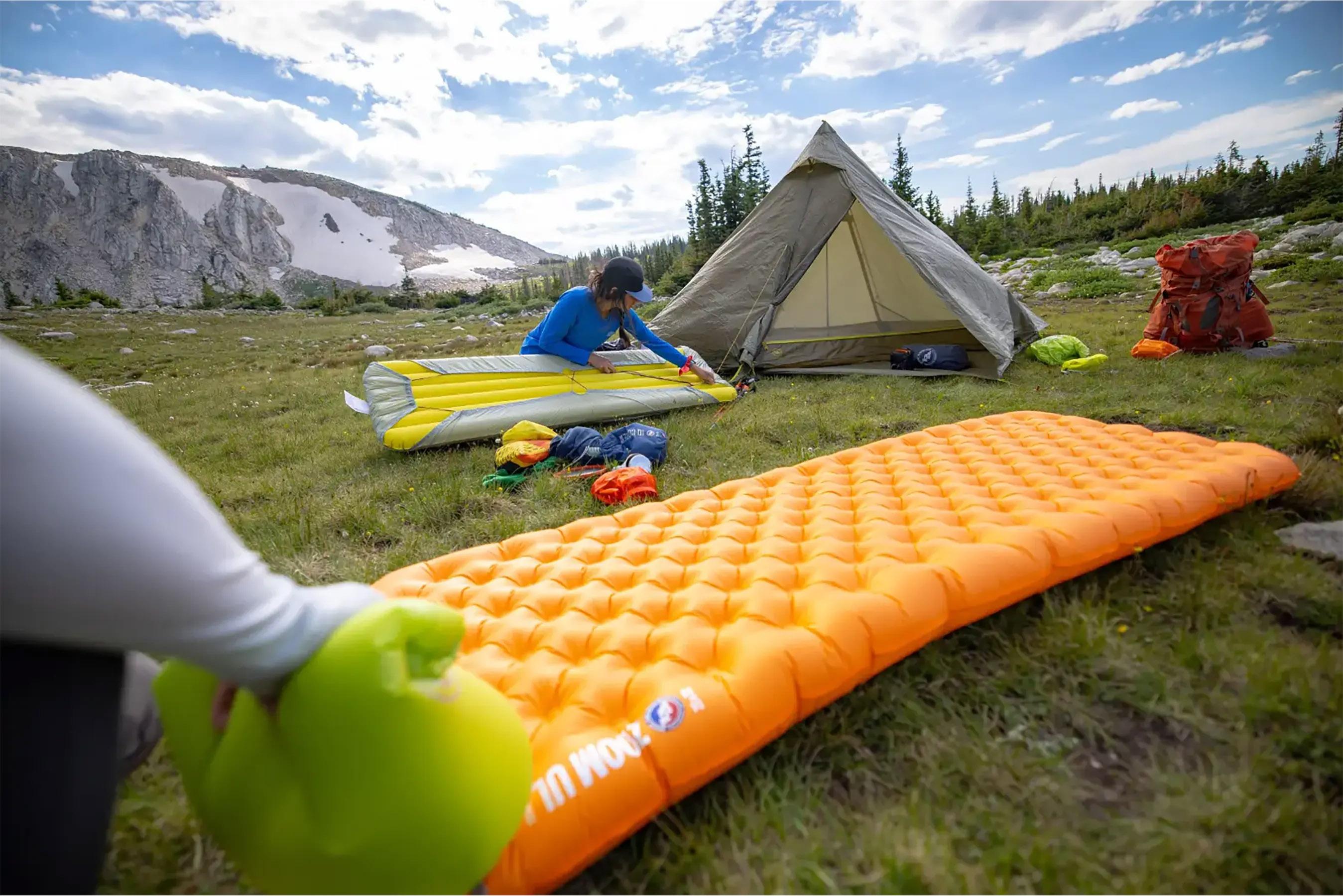 Product gallery image number 4 for product Zoom UL Insulated Sleeping Pad 25"x78" - Wide/Long