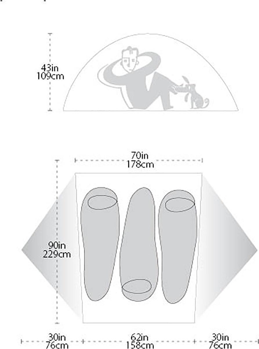 Product gallery image number 12 for product Copper Spur HV UL3 Tent