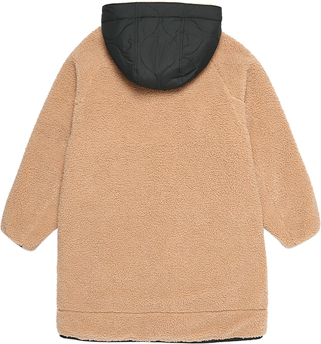 Product gallery image number 8 for product BKC Long Reversible Fleece Hooded Jacket - Kids