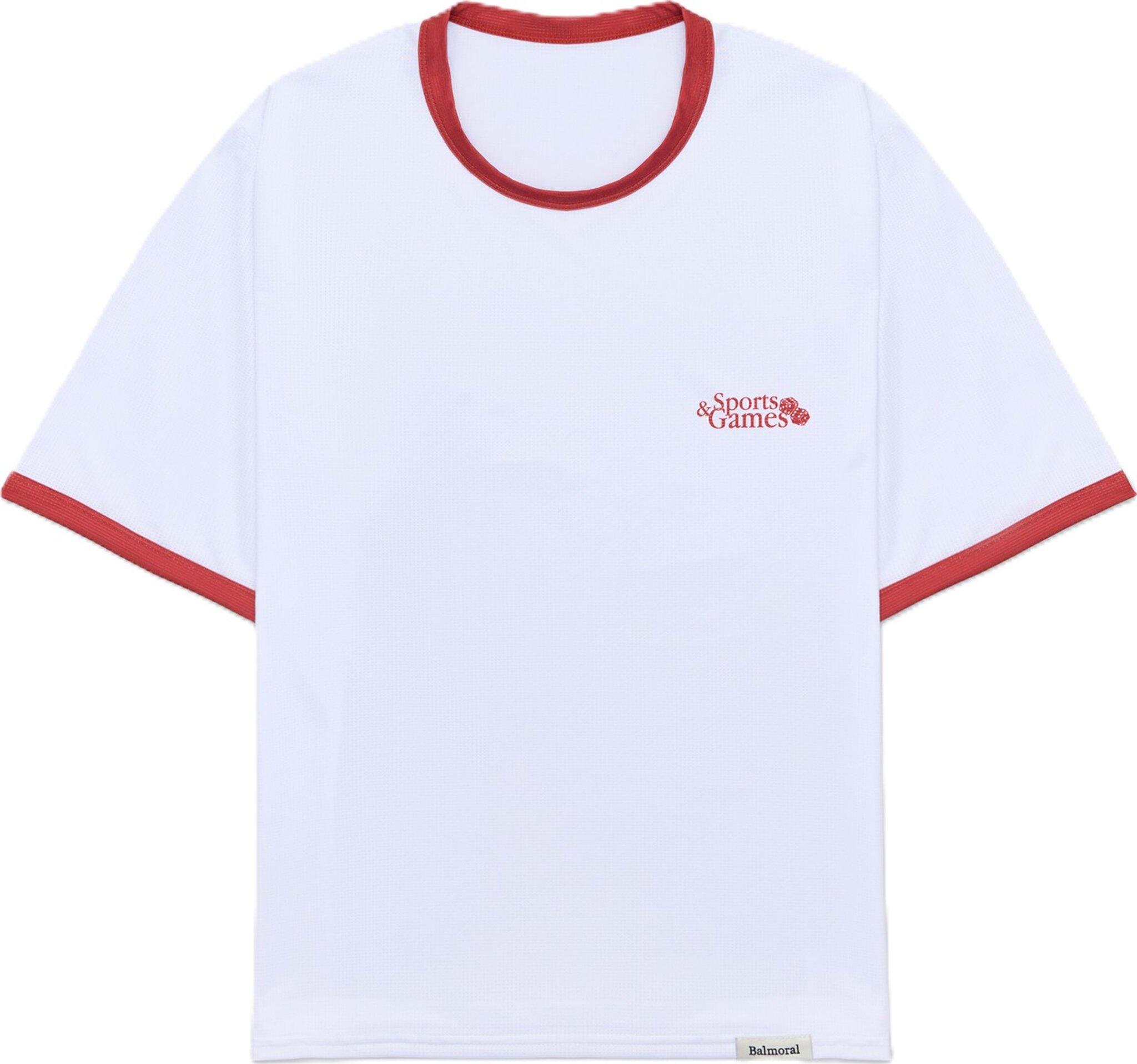 Product image for T-shirt court à col contrasté Sports And Games - Unisexe