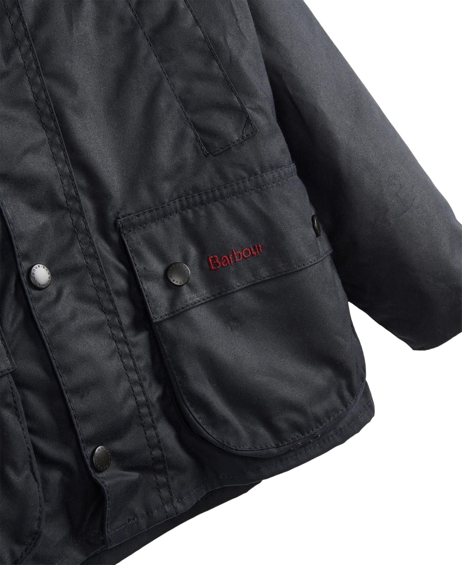 Product gallery image number 5 for product Bedale Waxed Jacket - Boys