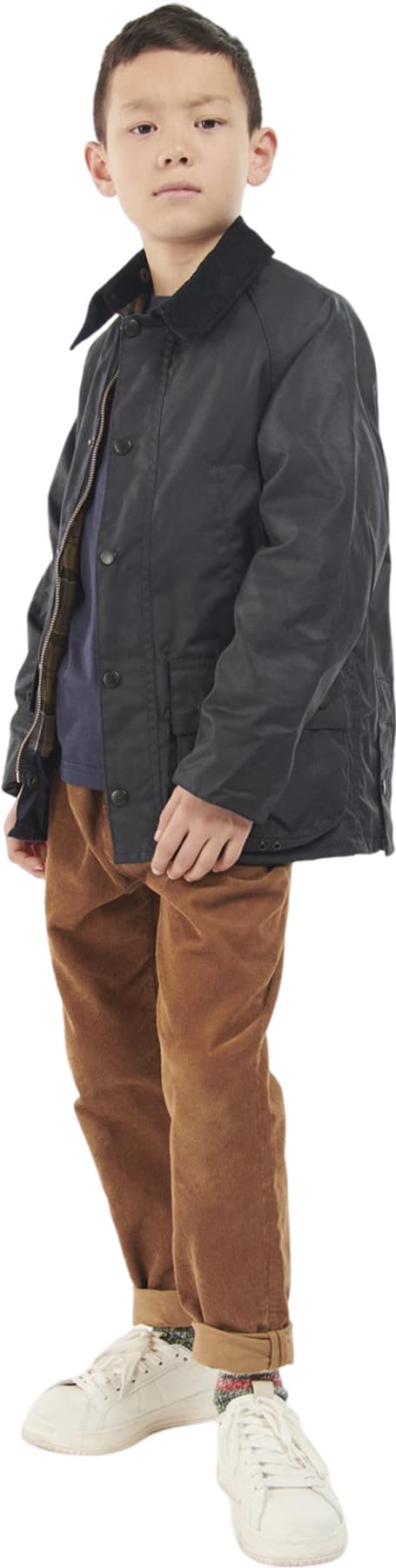 Product gallery image number 4 for product Bedale Waxed Jacket - Boys