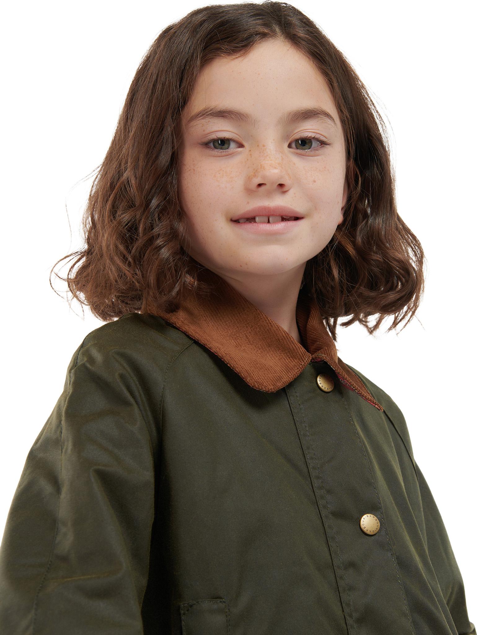 Product gallery image number 3 for product Acorn Waxed Cotton Jacket - Girls