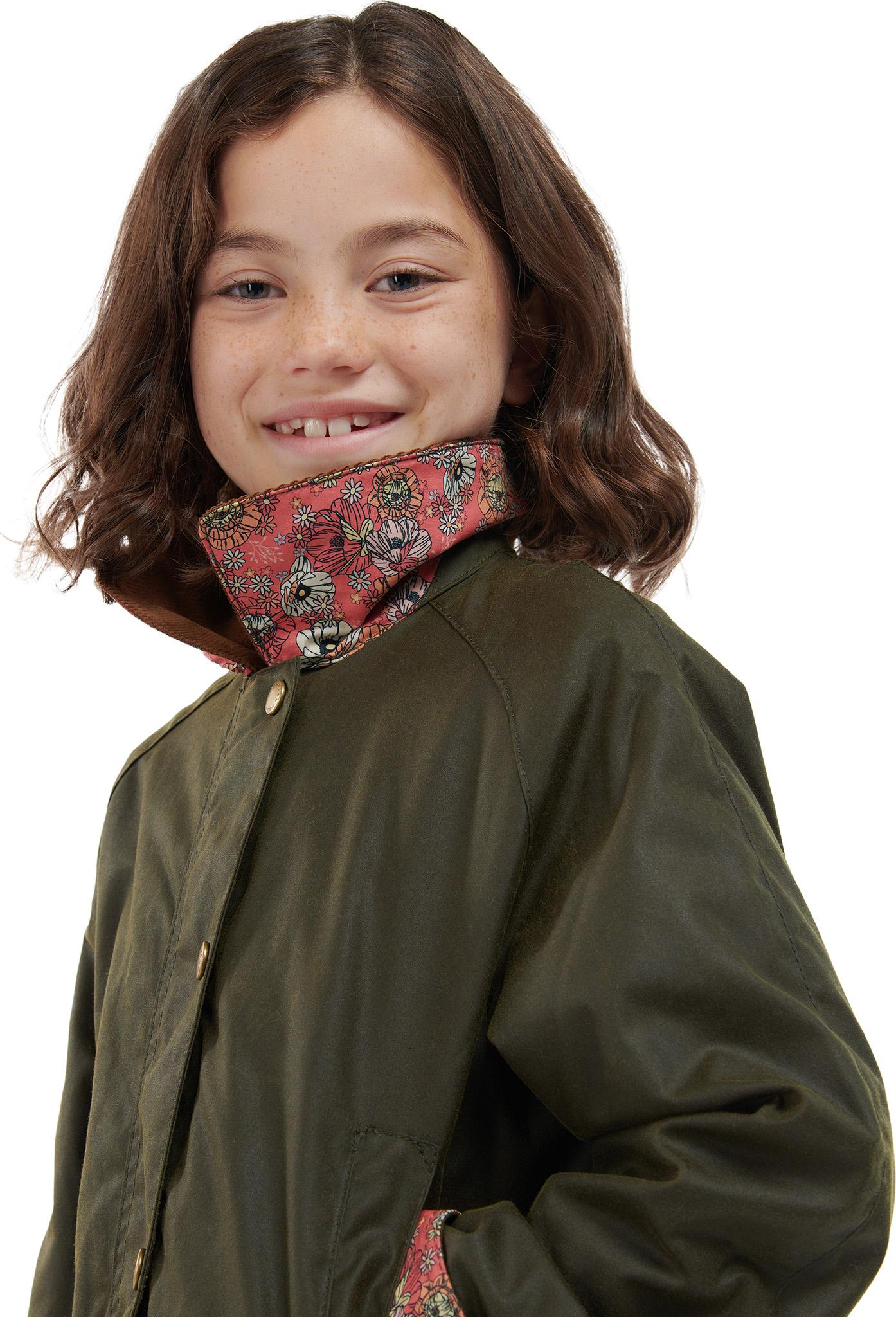 Product gallery image number 4 for product Acorn Waxed Cotton Jacket - Girls