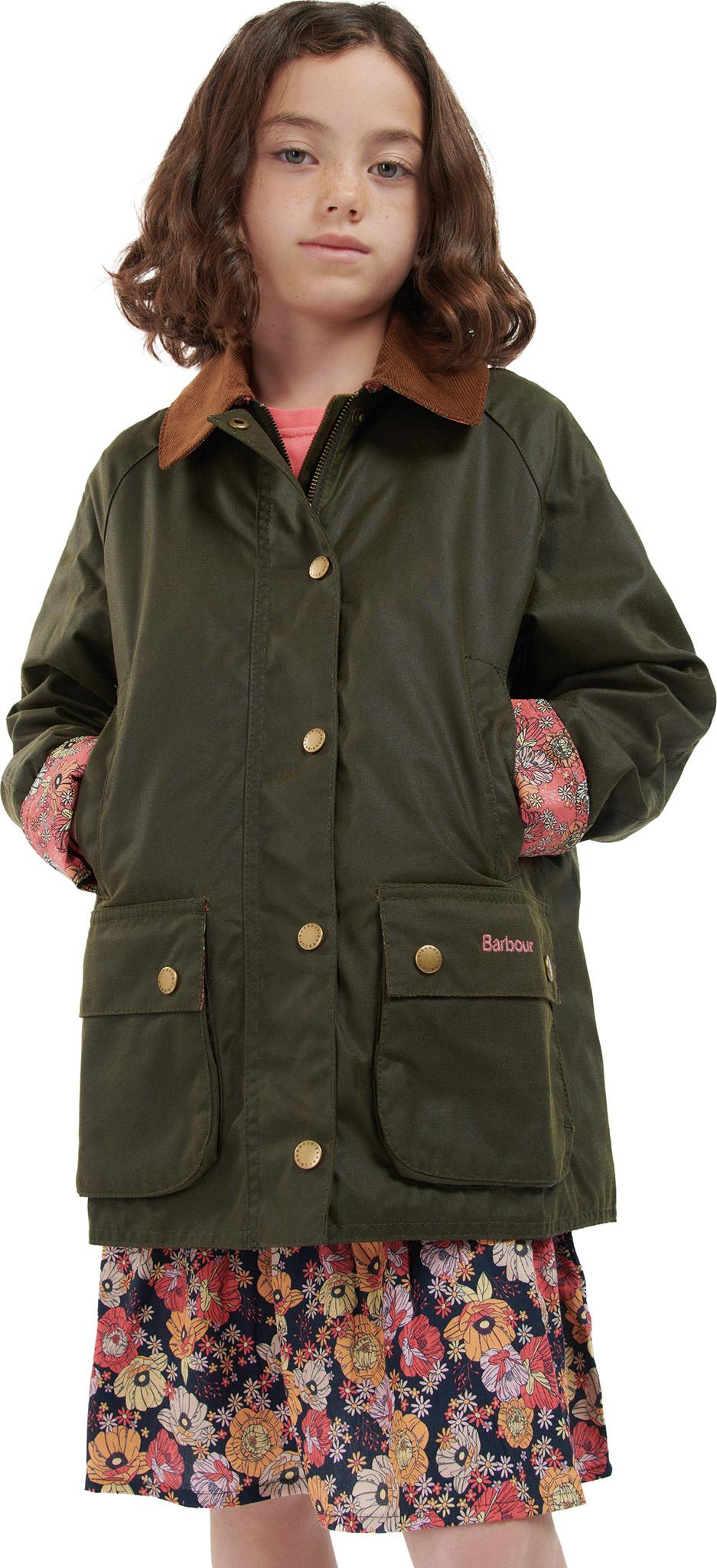 Product gallery image number 9 for product Acorn Waxed Cotton Jacket - Girls