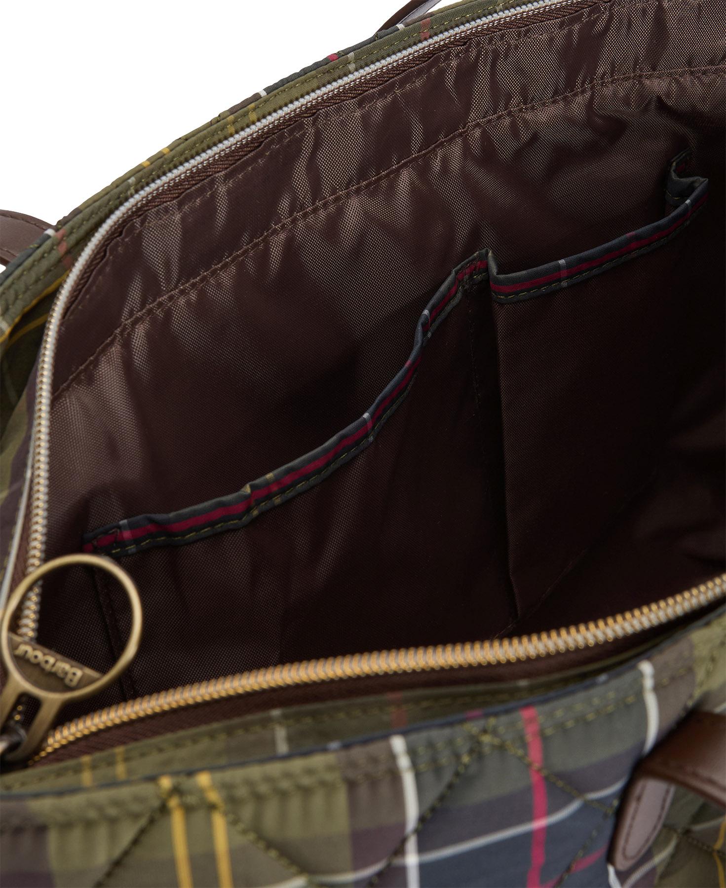 Product gallery image number 7 for product Wetherham Quilted Tartan Tote Bag - Women's