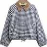 Colour: Gingham Navy - Neutral