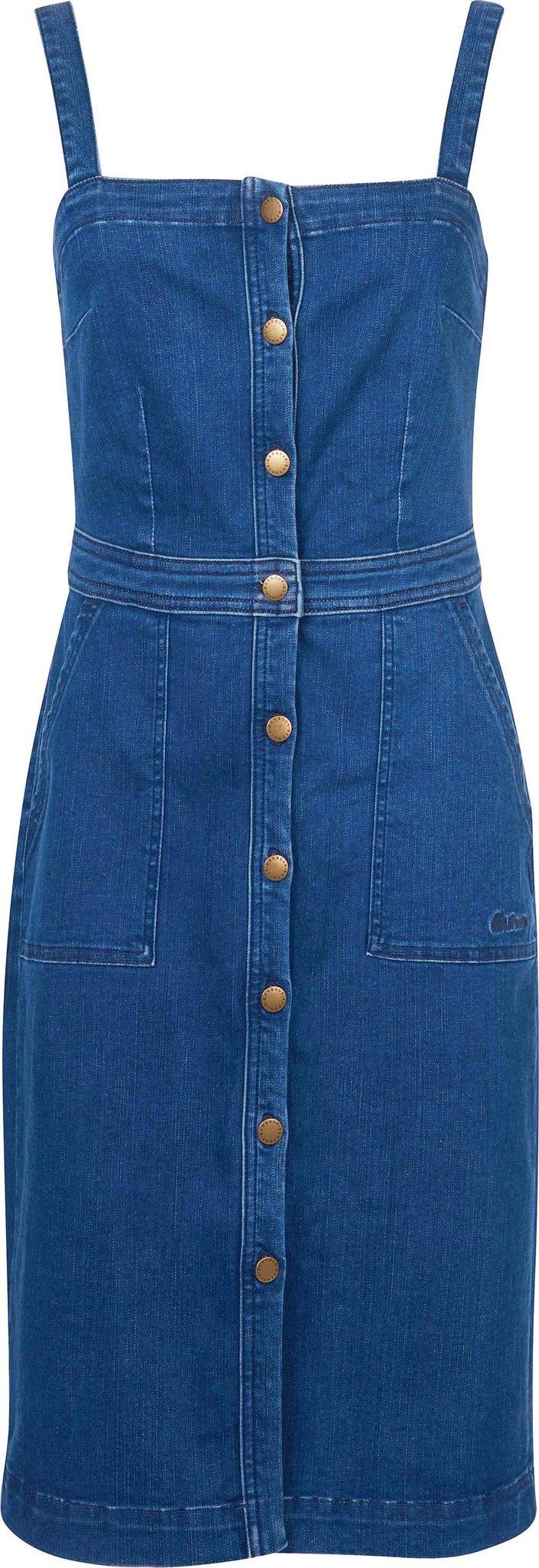 Numéro de l'image de la galerie de produits 4 pour le produit Robe chasuble en denim Darcie - Femme