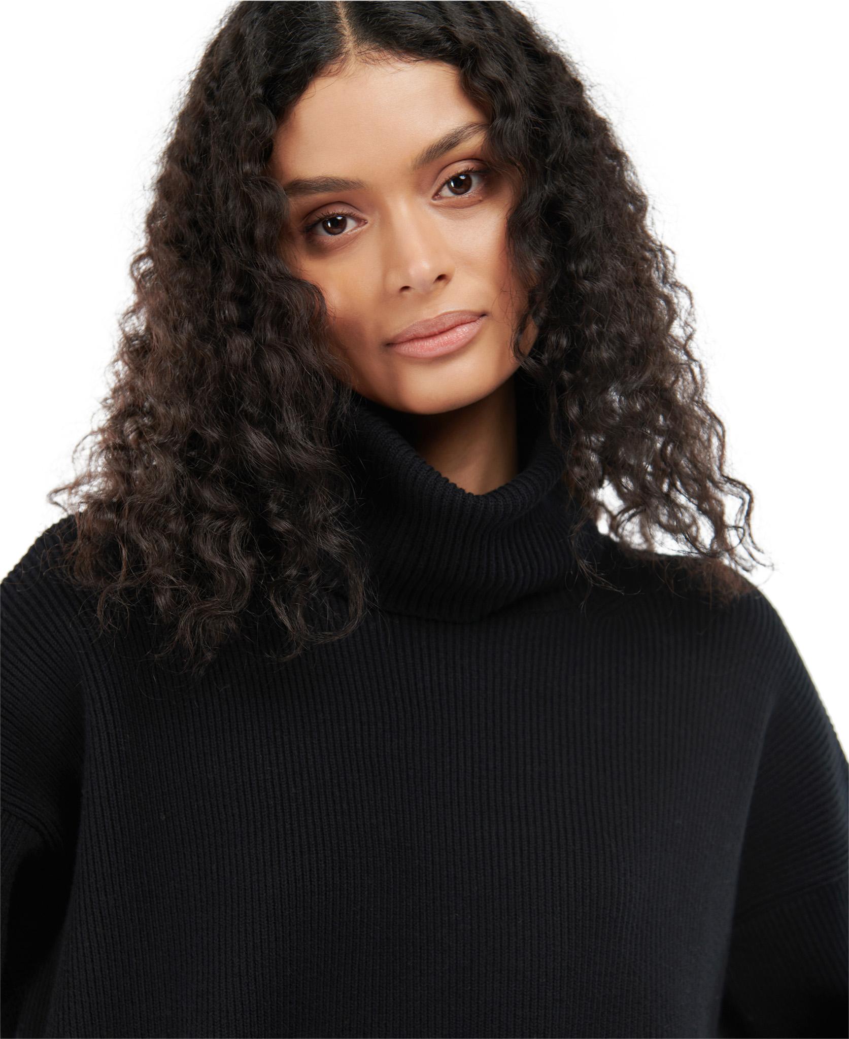 Product gallery image number 3 for product Robe en tricot côtelé à grosses mailles Stitch - Femme