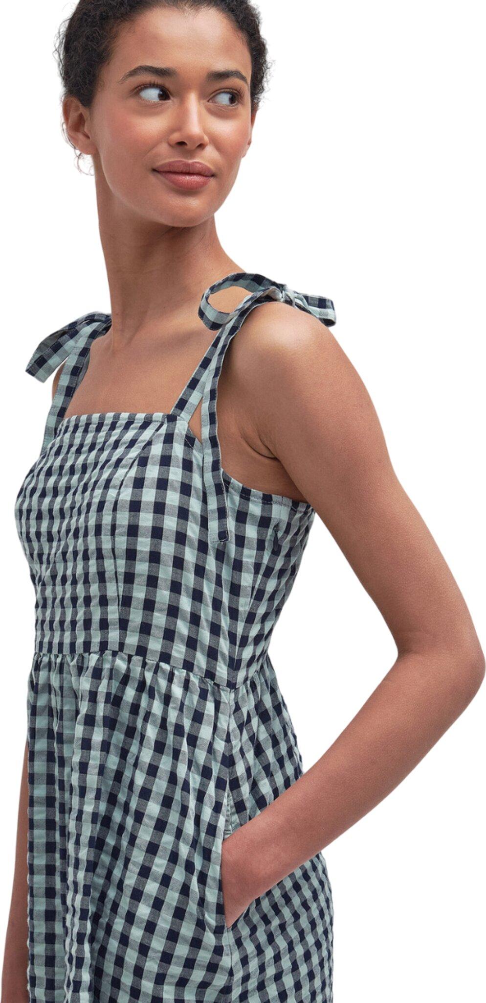 Product gallery image number 7 for product Abigail Gingham Midi Dress - Women's