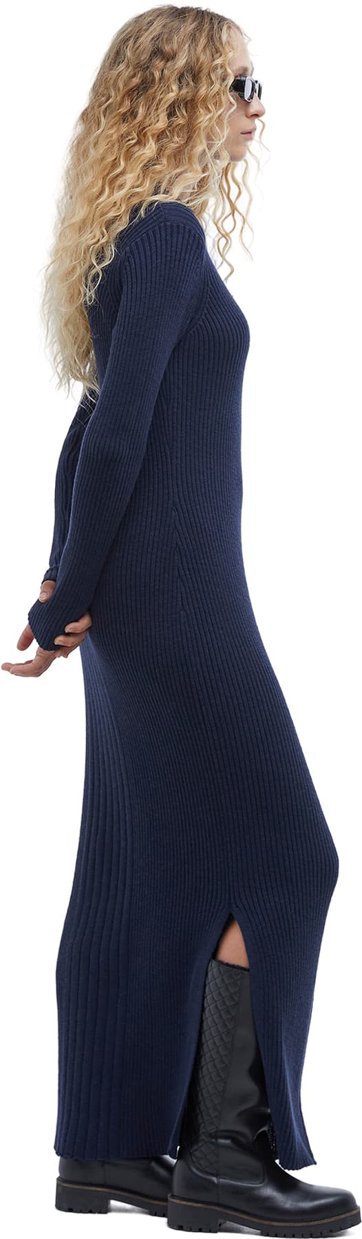 Numéro de l'image de la galerie de produits 4 pour le produit Robe longue Tricoté Ingrid - Femme