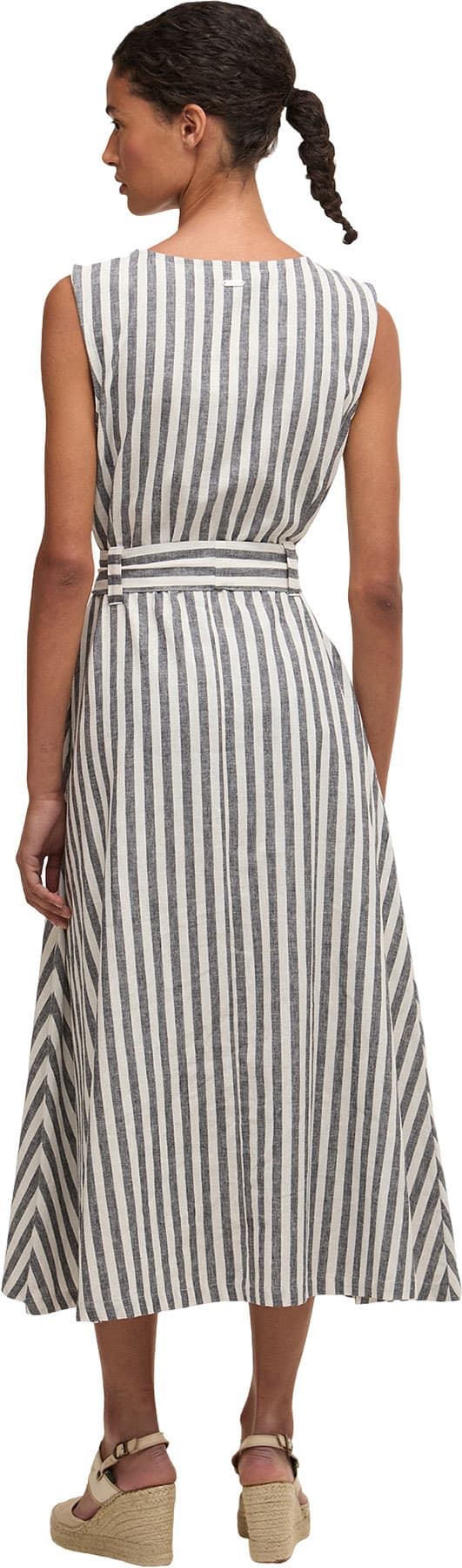 Product gallery image number 2 for product Inez Striped Midi Dress - Women's