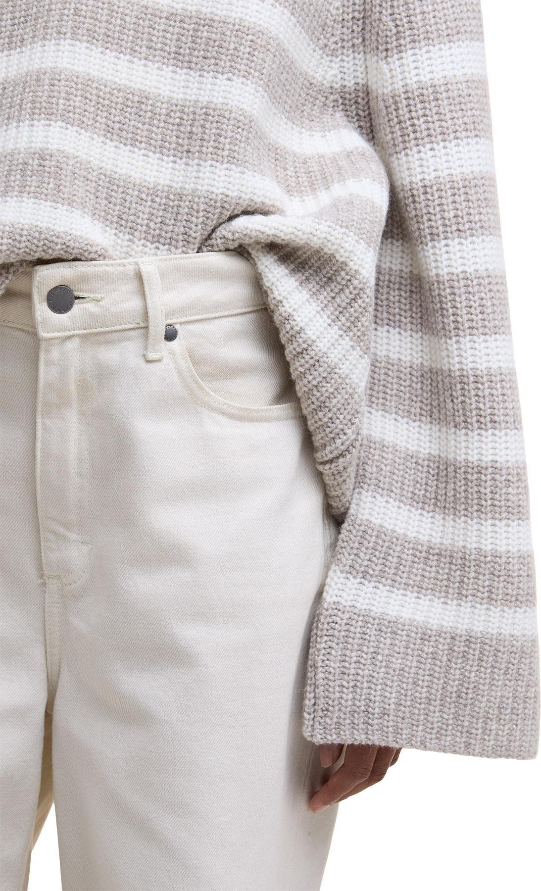 Product gallery image number 4 for product Irene Striped Crew Neck Jumper - Women's