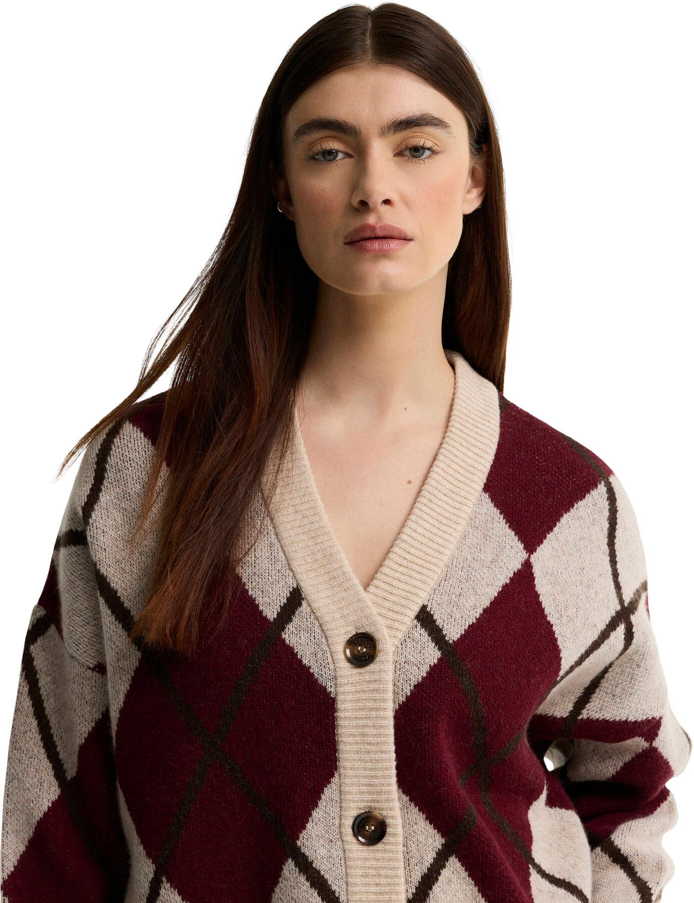 Numéro de l'image de la galerie de produits 2 pour le produit Cardigan en tricot Harleigh - Femme