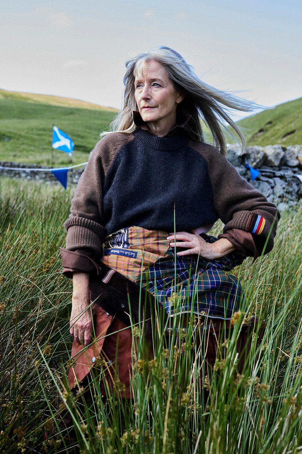 Numéro de l'image de la galerie de produits 2 pour le produit Chandail en tricot Tyneside Barbour x Paul Smith - Femme