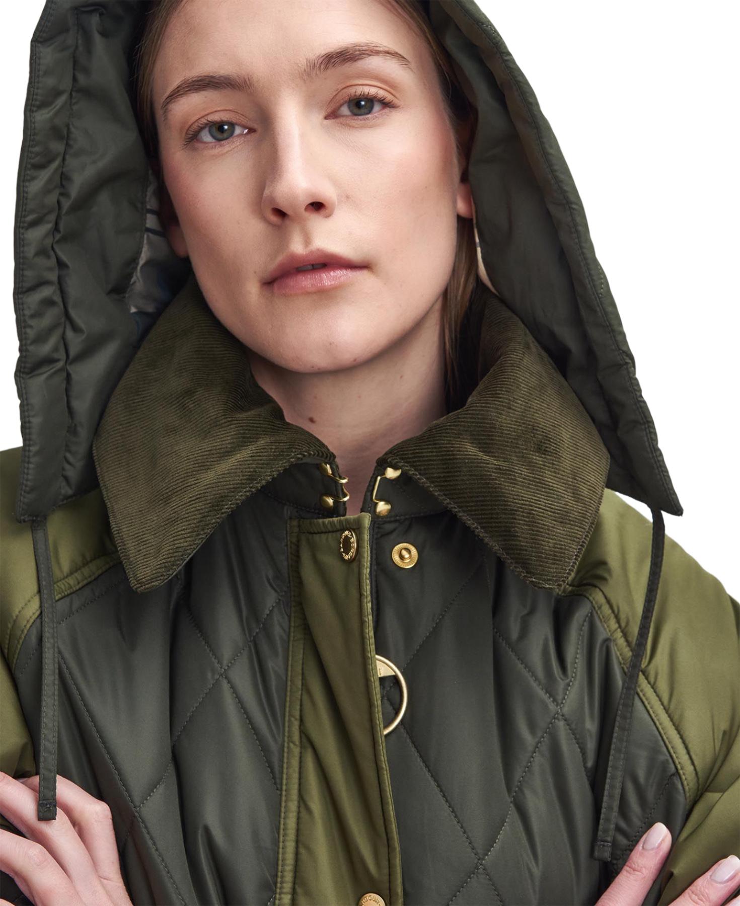 Product gallery image number 3 for product Cookston Longline Quilted Jacket - Women's