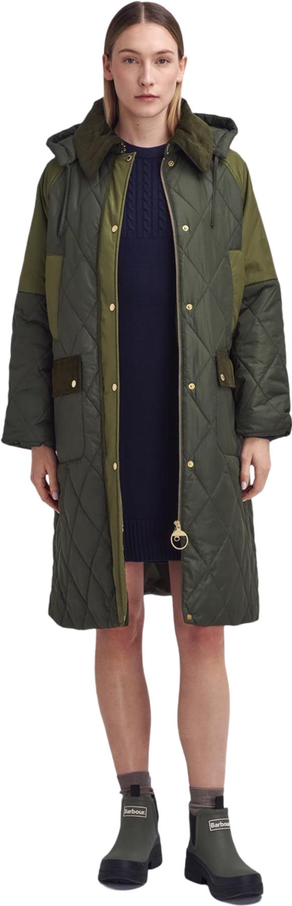 Product gallery image number 6 for product Cookston Longline Quilted Jacket - Women's