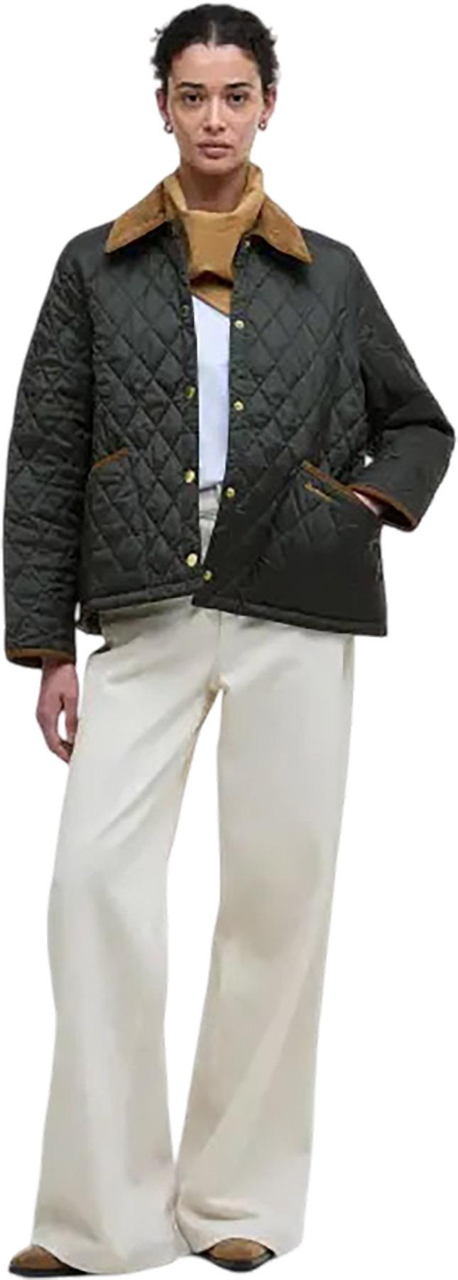 Product gallery image number 3 for product Icons Cropped Liddesdale Quilted Jacket - Women's