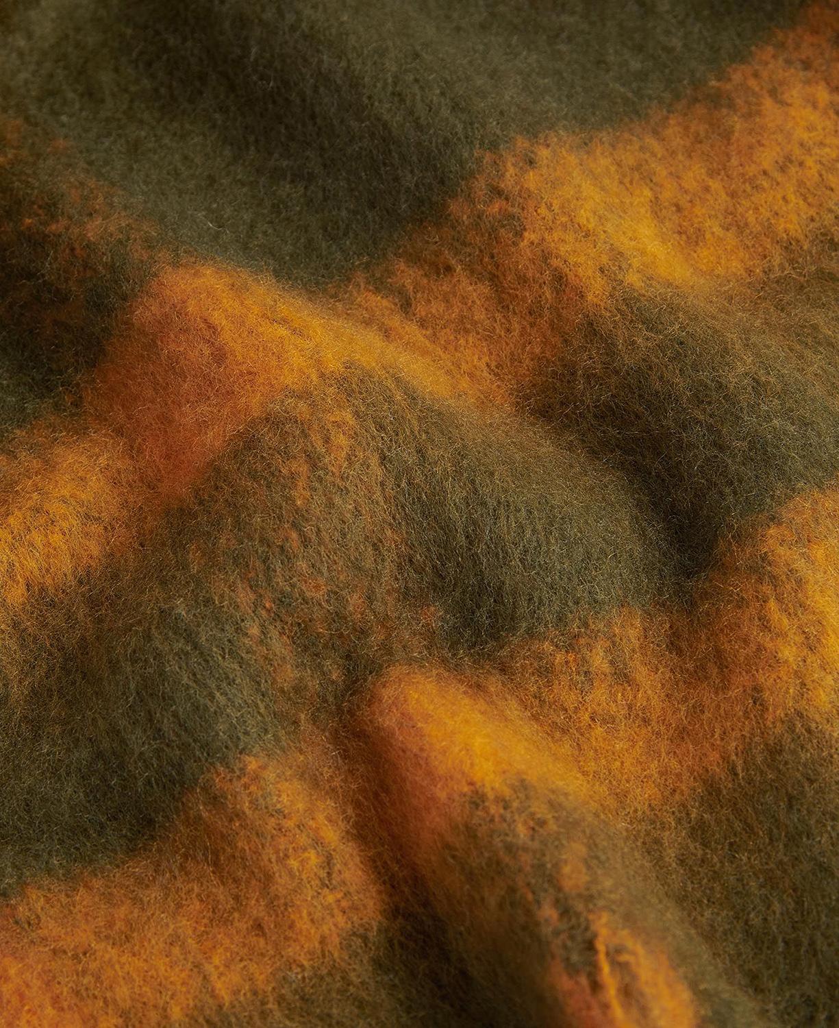 Product gallery image number 3 for product Isla Tartan Boucle Scarf