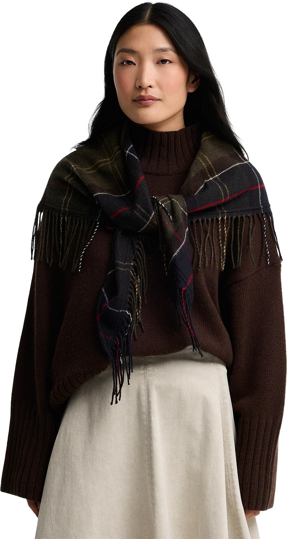 Product gallery image number 2 for product Kirklees Tartan Triangular Scarf - Women's