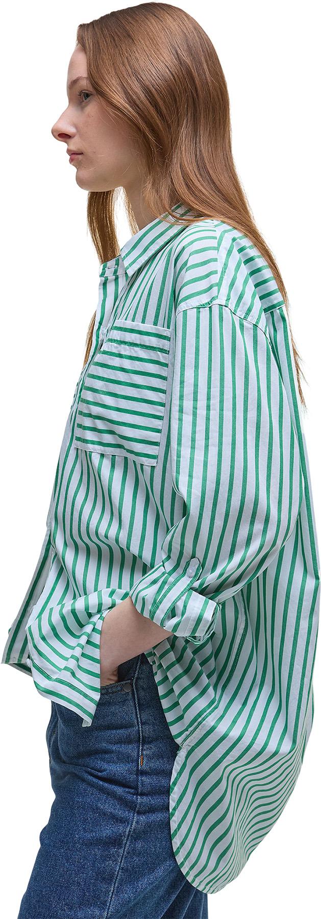 Numéro de l'image de la galerie de produits 3 pour le produit Chemise décontractée à manches longues à rayures Nicola - Femme