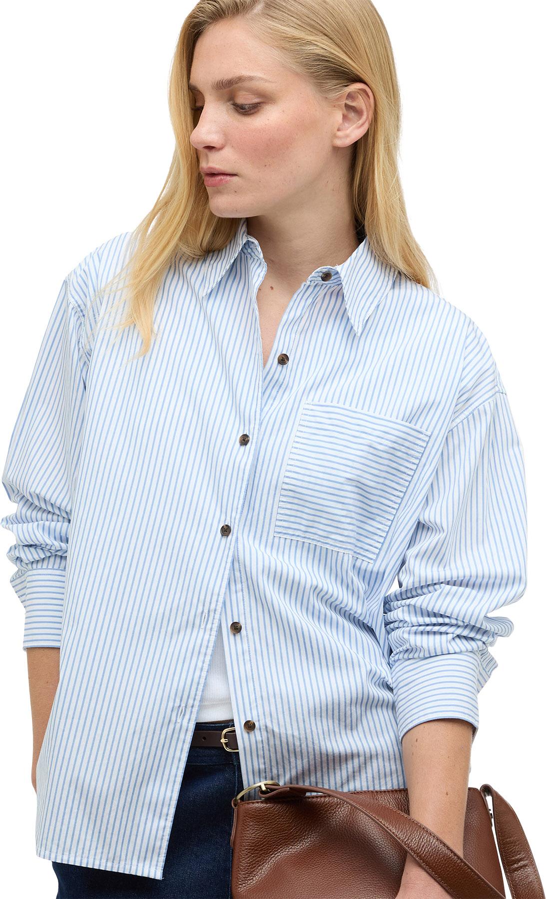 Product gallery image number 3 for product Polly Striped Relaxed Shirt - Women's