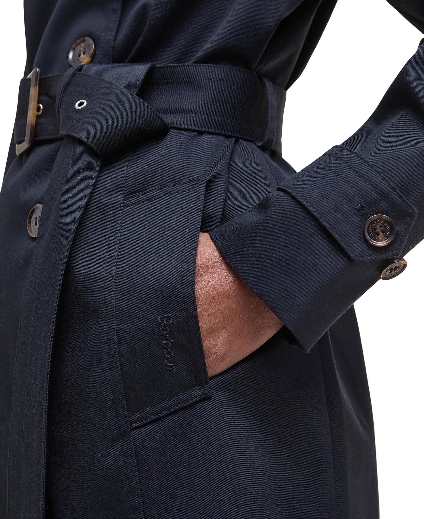 Product gallery image number 8 for product Short Greta Showerproof Trench Coat - Women's