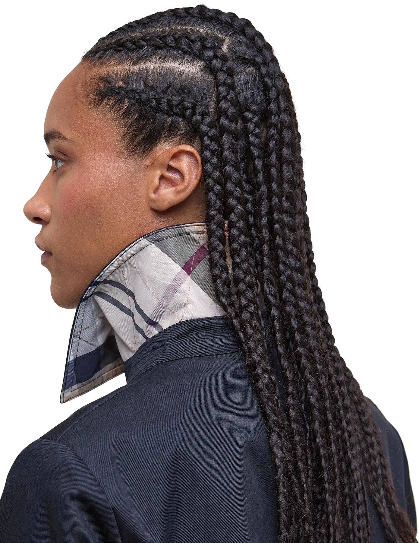 Product gallery image number 9 for product Short Greta Showerproof Trench Coat - Women's