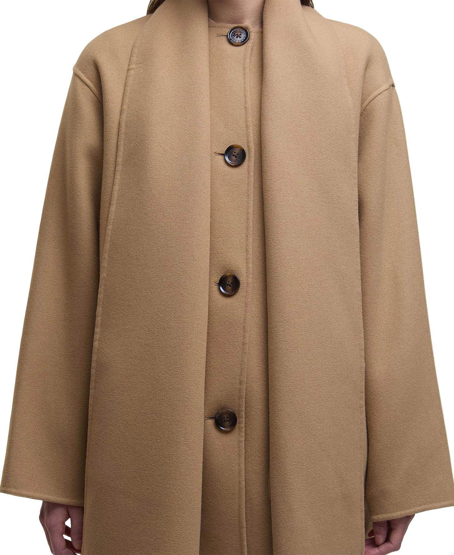 Product gallery image number 3 for product Clementine Wool Scarf Coat - Women's