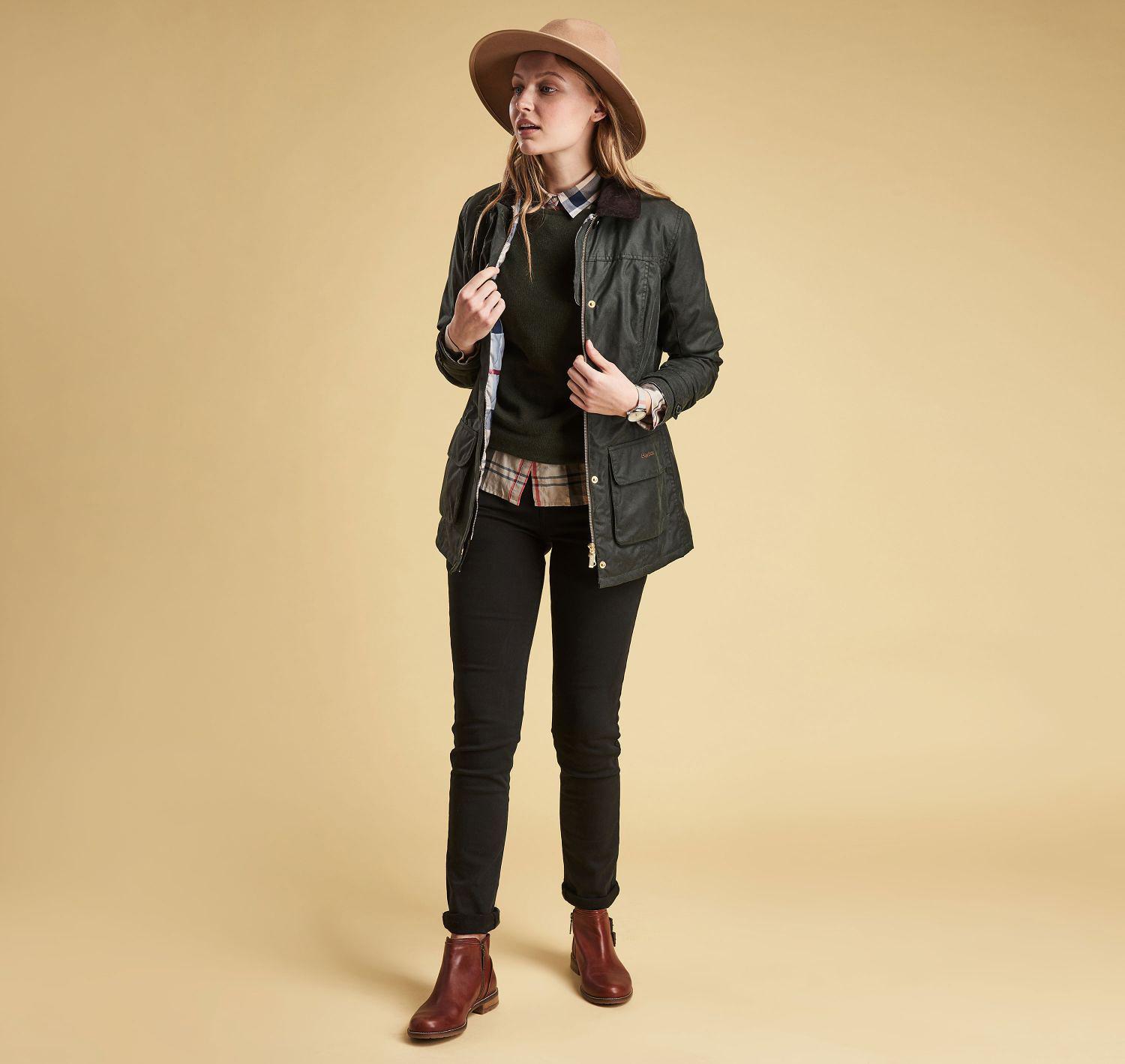 Product gallery image number 4 for product Balintore Wax Jacket - Women's