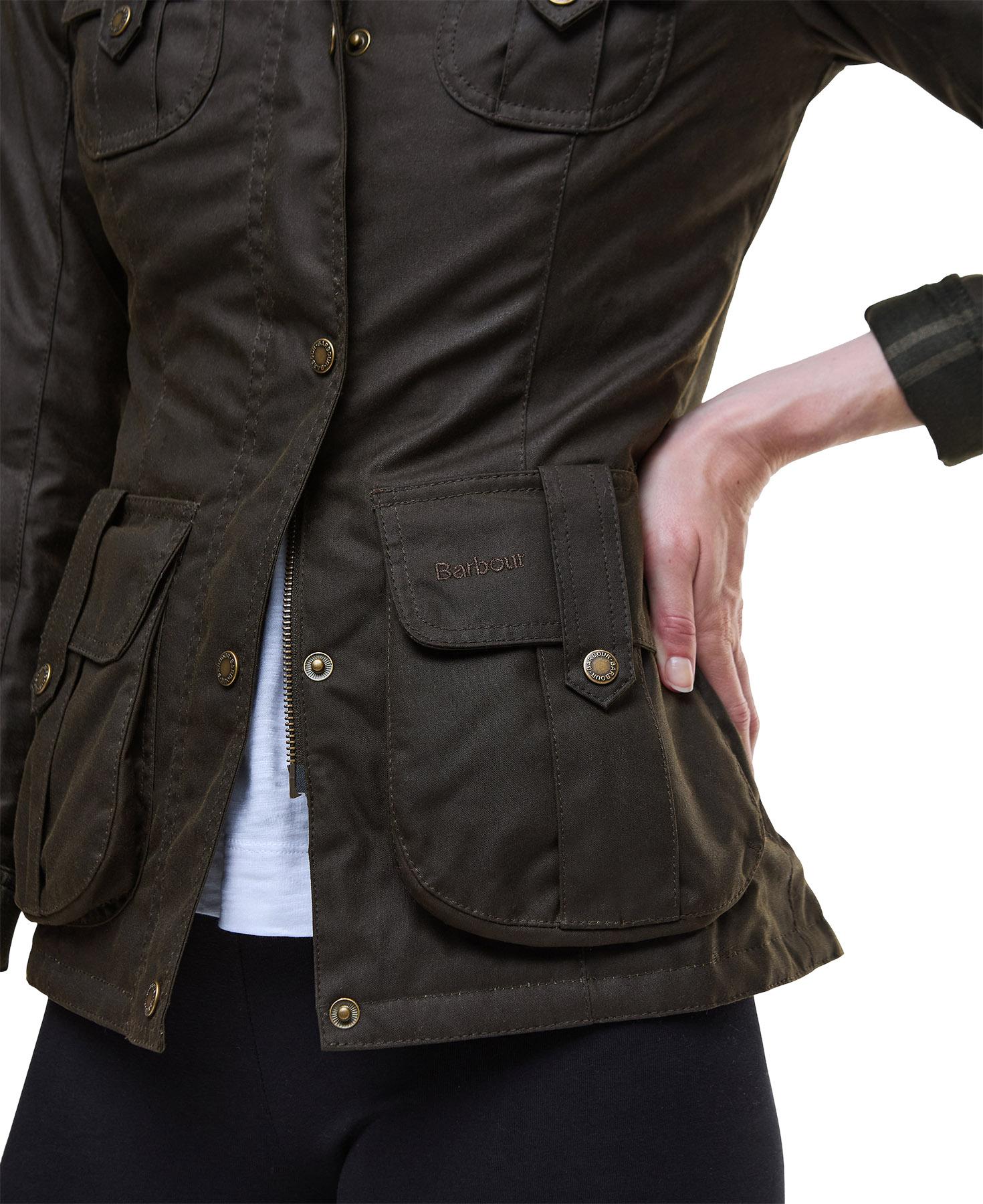 Product gallery image number 6 for product Classic Defence Waxed Jacket - Women's