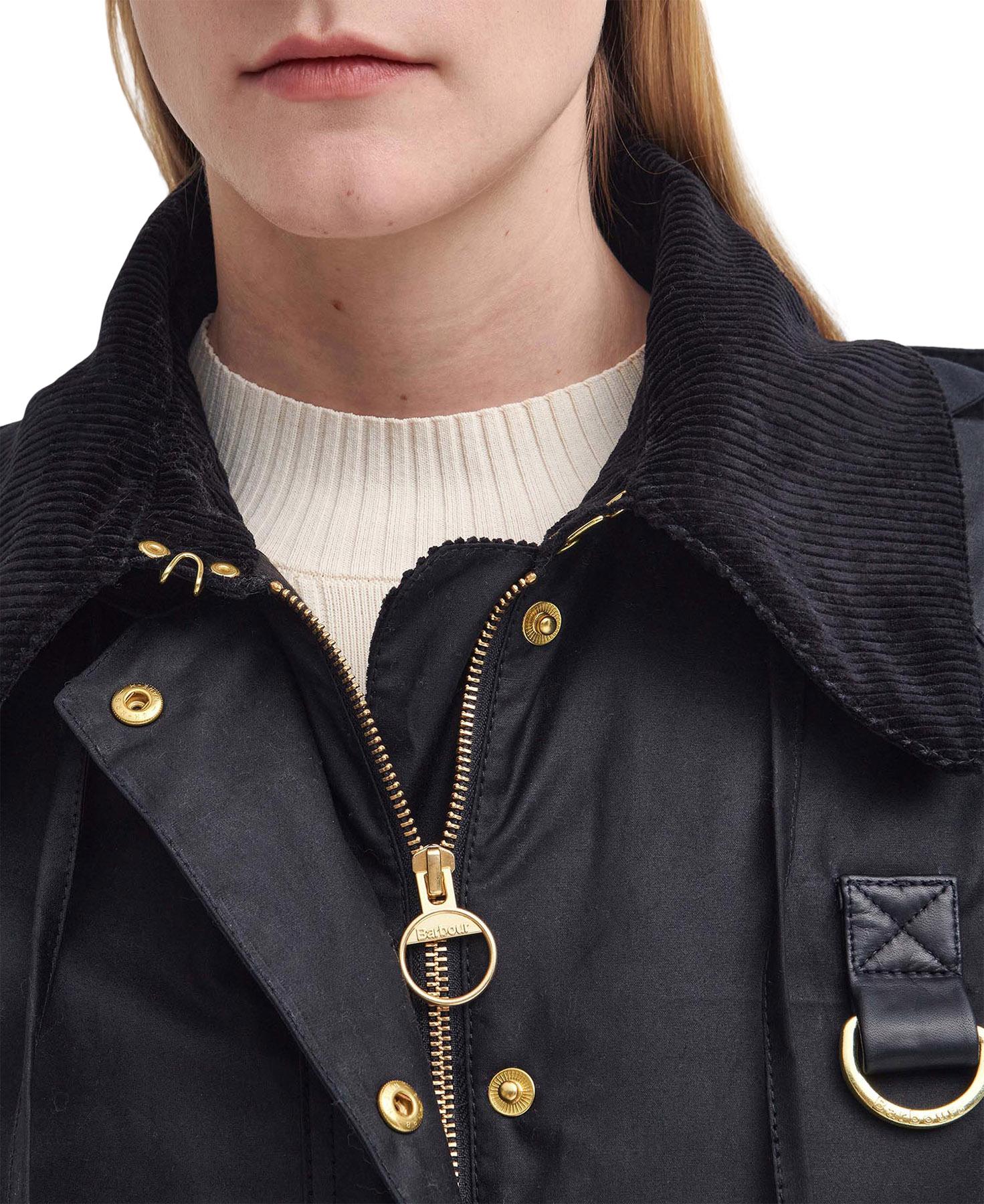 Product gallery image number 5 for product Reighton Spey Waxed Jacket - Women's