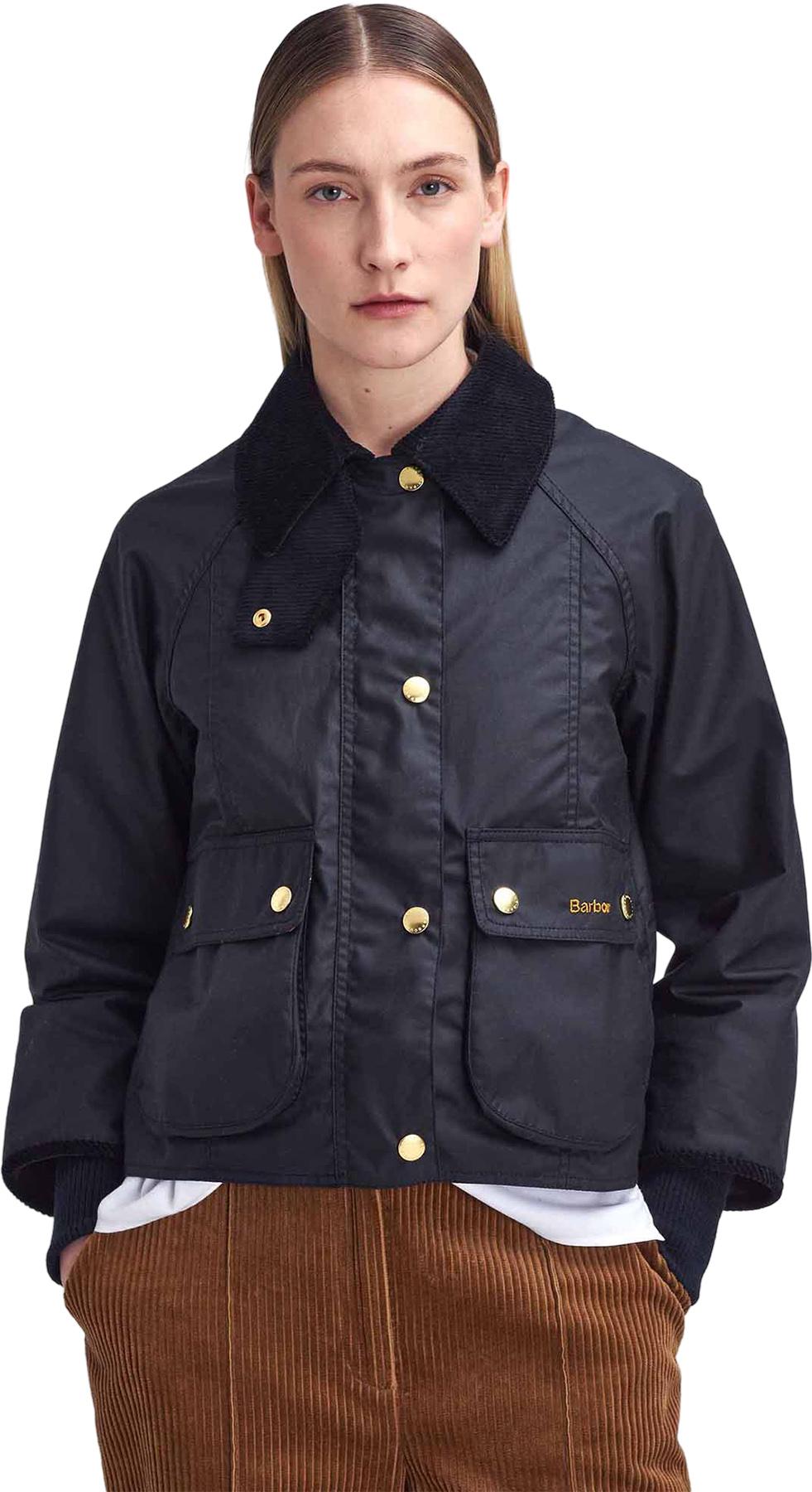 Product gallery image number 4 for product Beadnell Cropped Wax Jacket - Women's