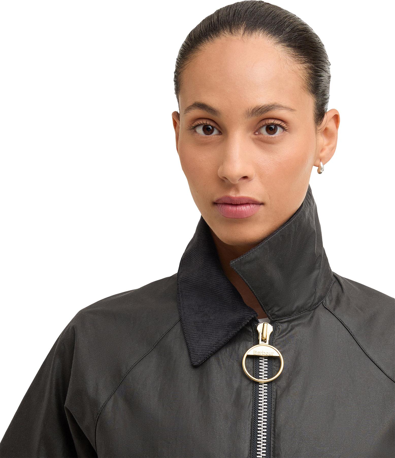 Product gallery image number 3 for product Marron Waxed Jacket - Women's