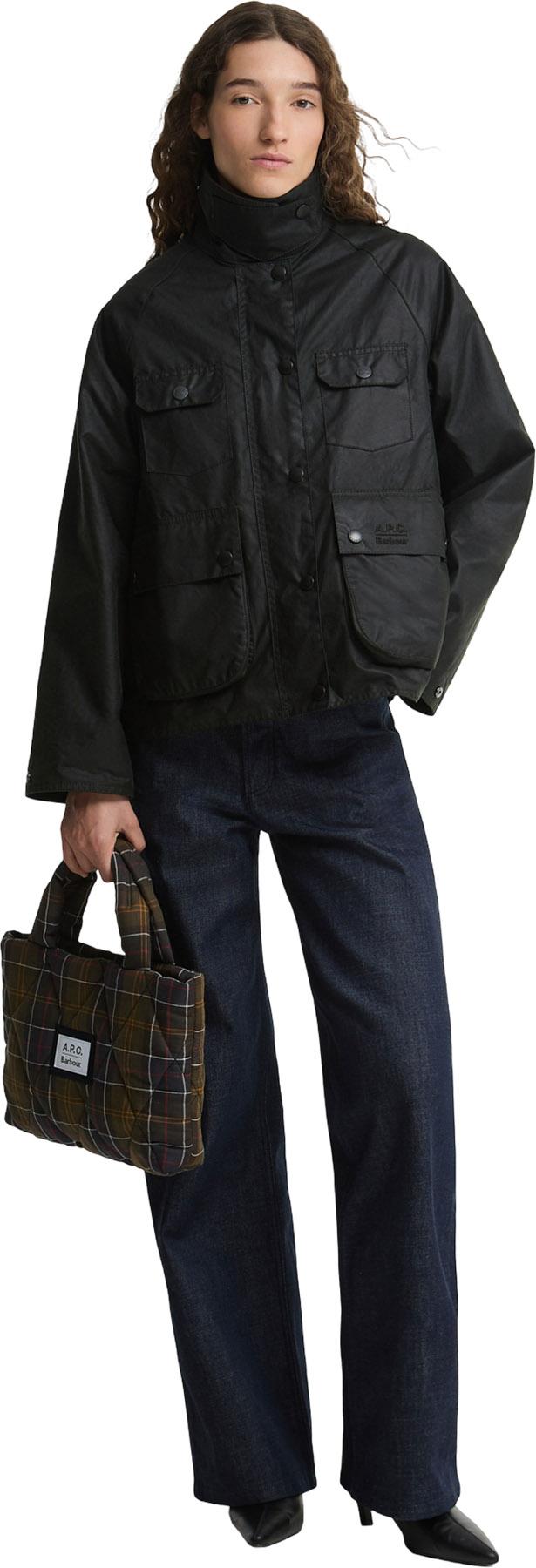 Numéro de l'image de la galerie de produits 7 pour le produit Manteau ciré Spey Barbour x A.P.C. - Femme