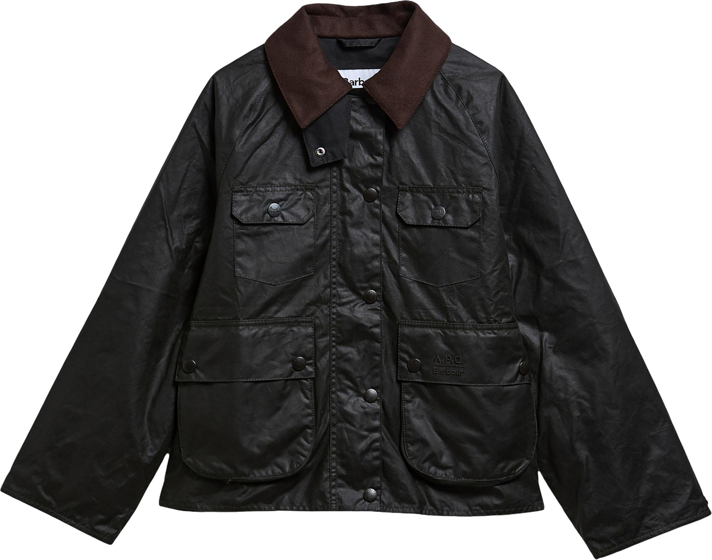 Image de produit pour Manteau ciré Spey Barbour x A.P.C. - Femme