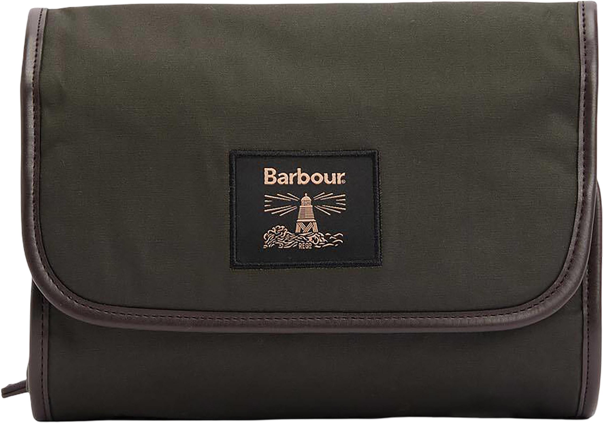 Product image for Waxed Hanging Washbag - Men's