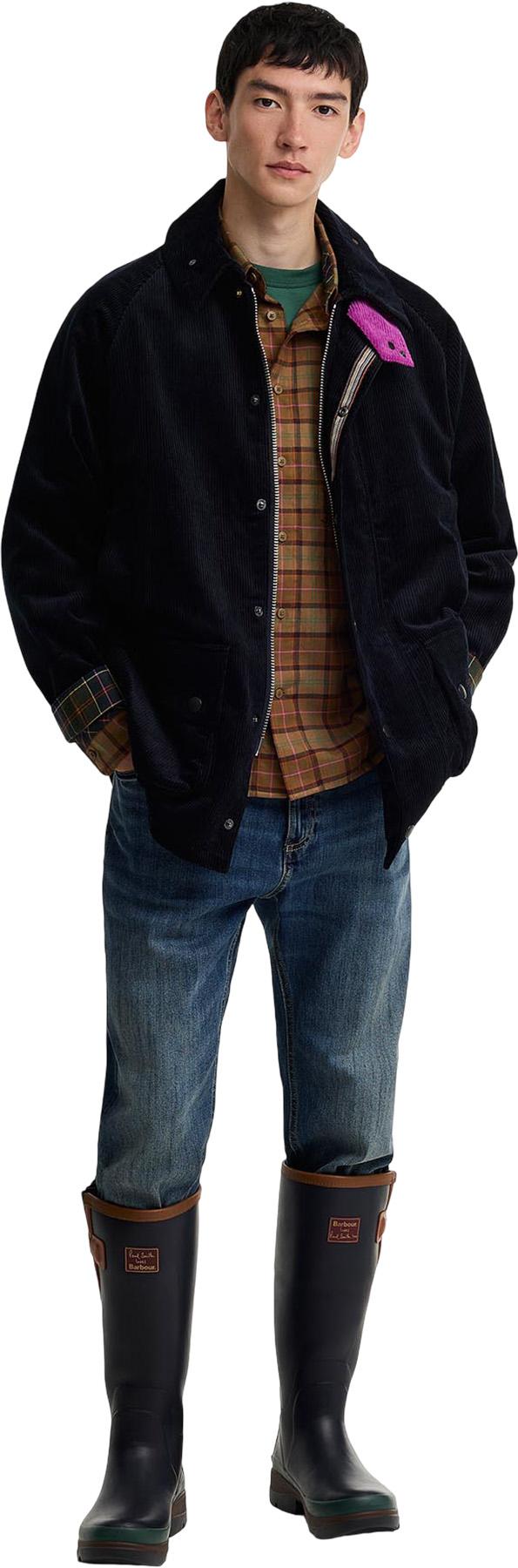 Numéro de l'image de la galerie de produits 13 pour le produit Manteau décontracté en velours côtelé Beaufort Barbour x Paul Smith - Homme