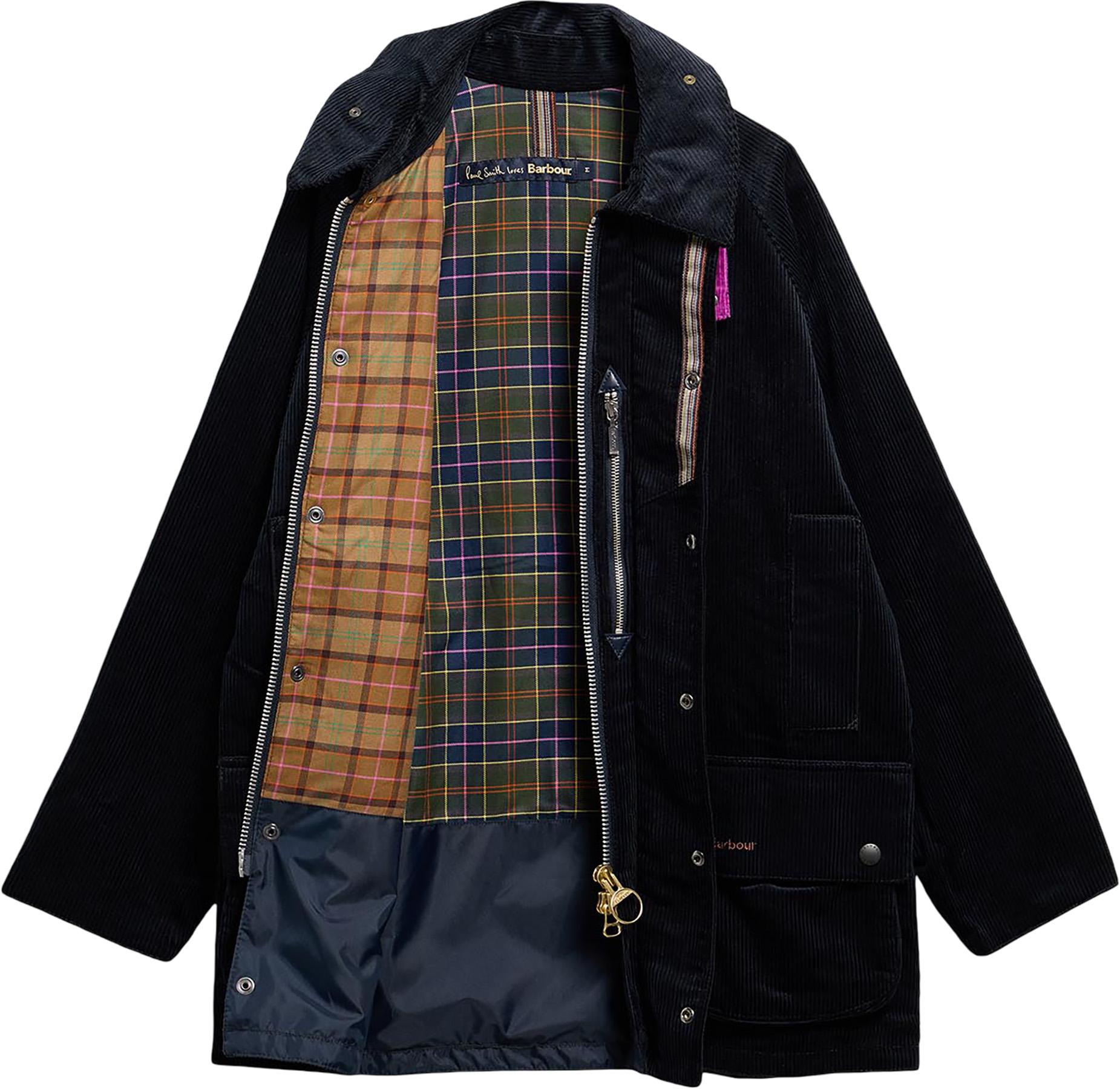 Numéro de l'image de la galerie de produits 14 pour le produit Manteau décontracté en velours côtelé Beaufort Barbour x Paul Smith - Homme