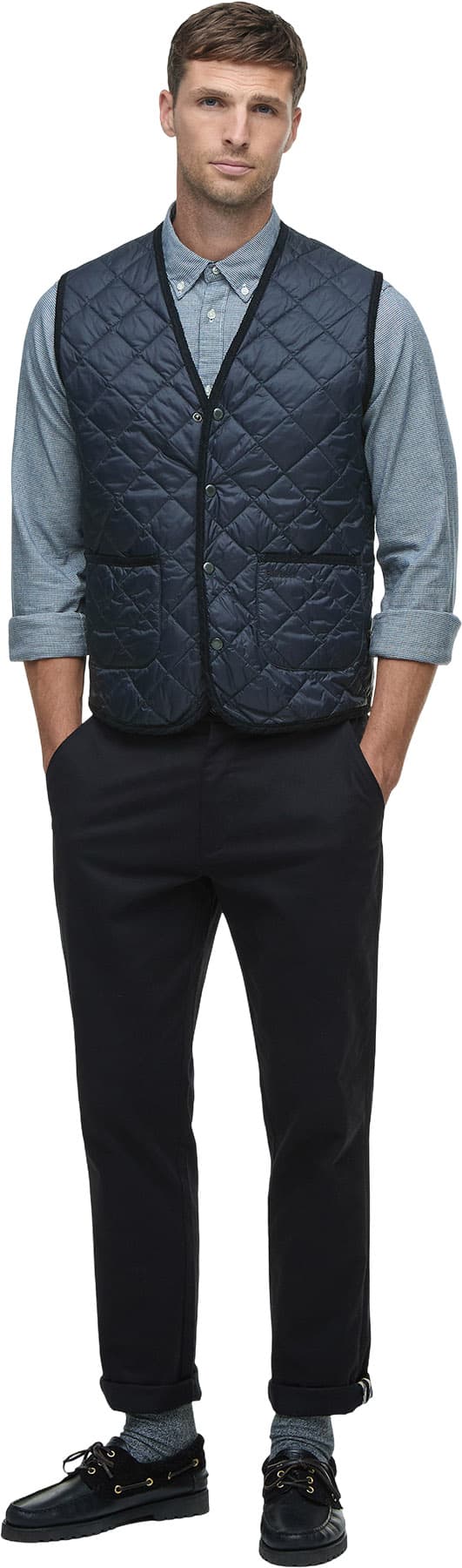 Product gallery image number 7 for product Modern Quilted Vest - Men's