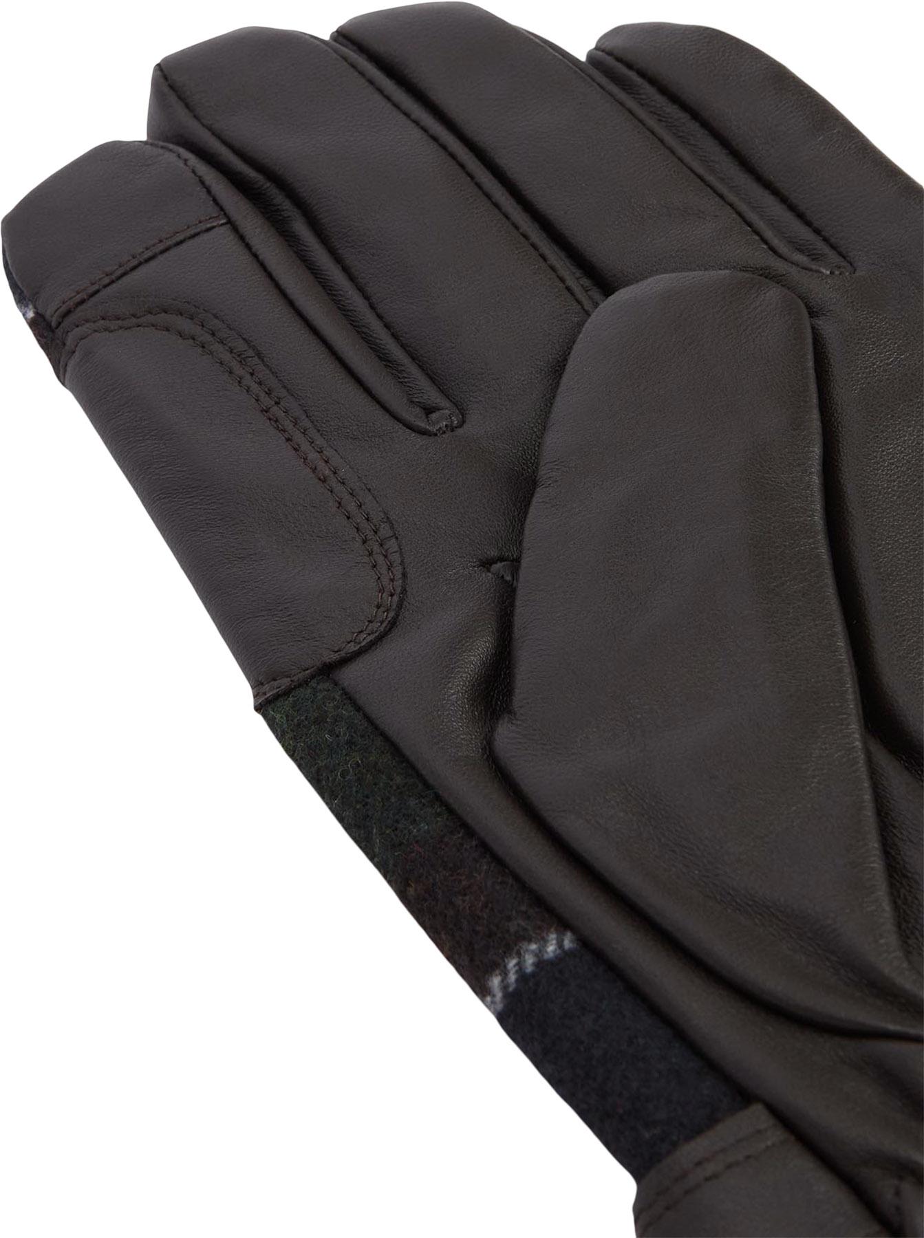 Product gallery image number 2 for product Newbrough Tartan Leather Gloves - Men's