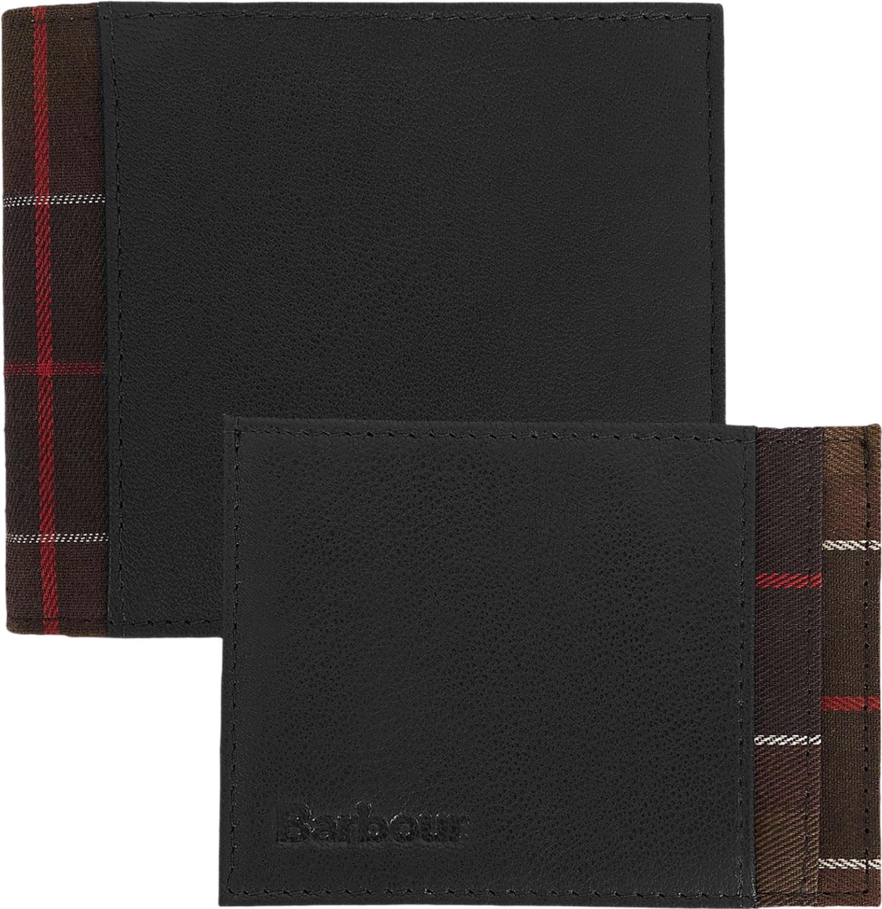 Product gallery image number 1 for product Leather Tartan Wallet and Cardholder Gift Set - Men's