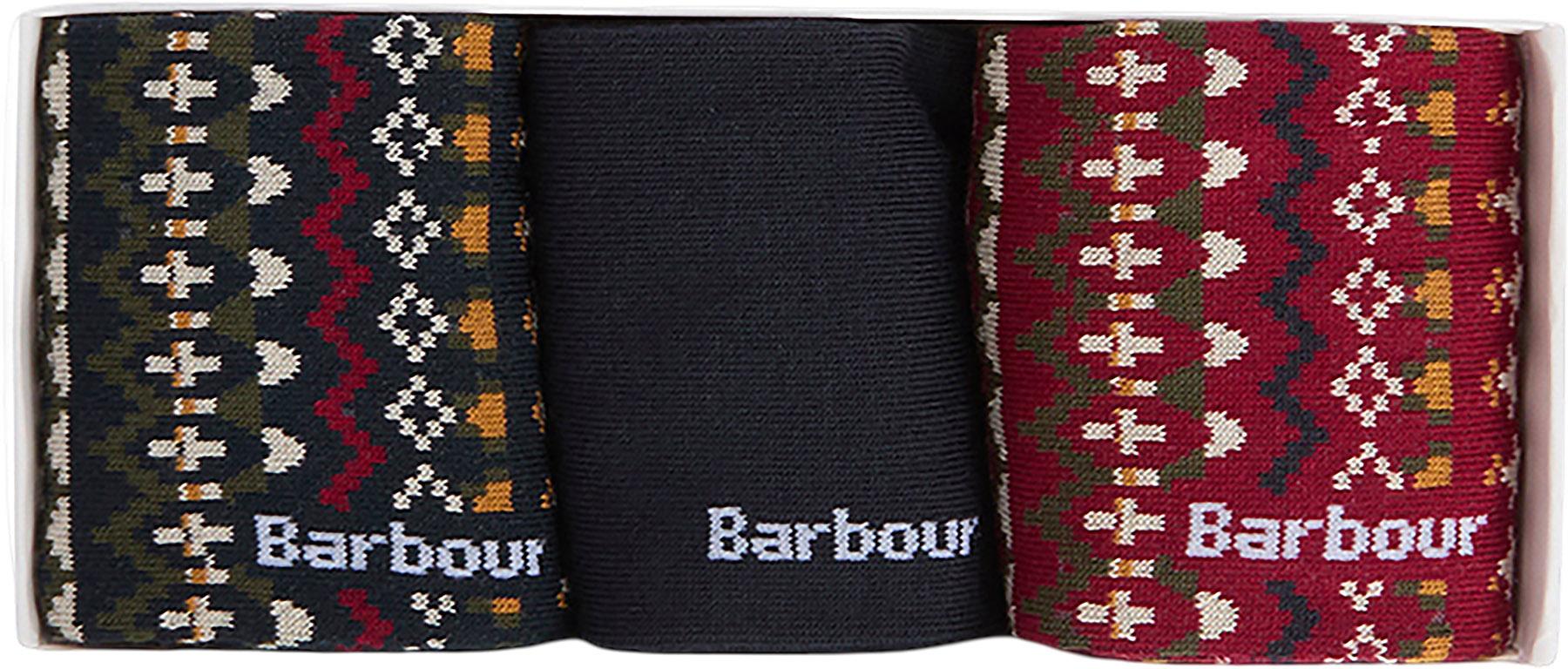 Numéro de l'image de la galerie de produits 2 pour le produit Coffret cadeau de chaussettes Marlow Fair Isle - Homme