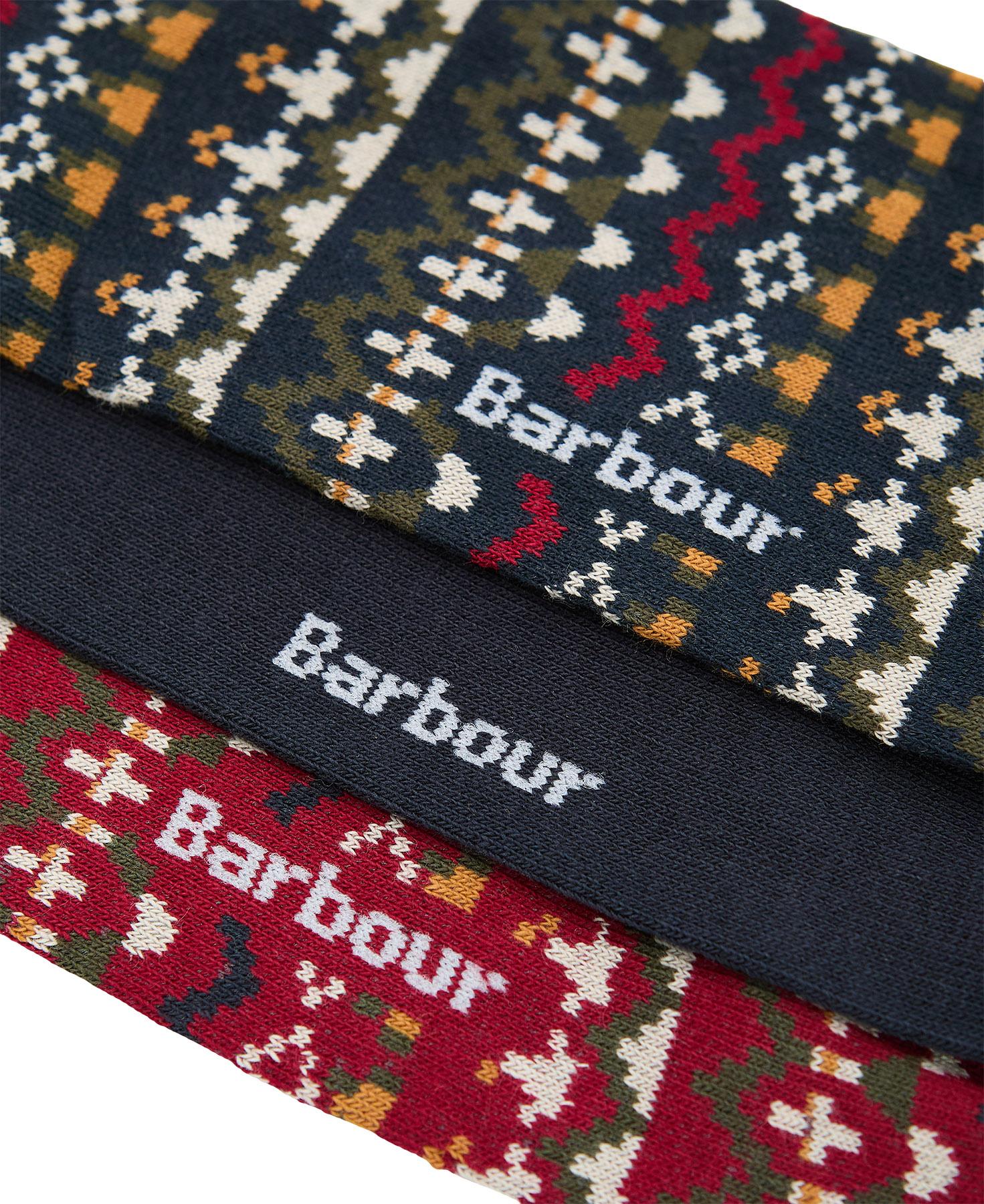 Numéro de l'image de la galerie de produits 3 pour le produit Coffret cadeau de chaussettes Marlow Fair Isle - Homme