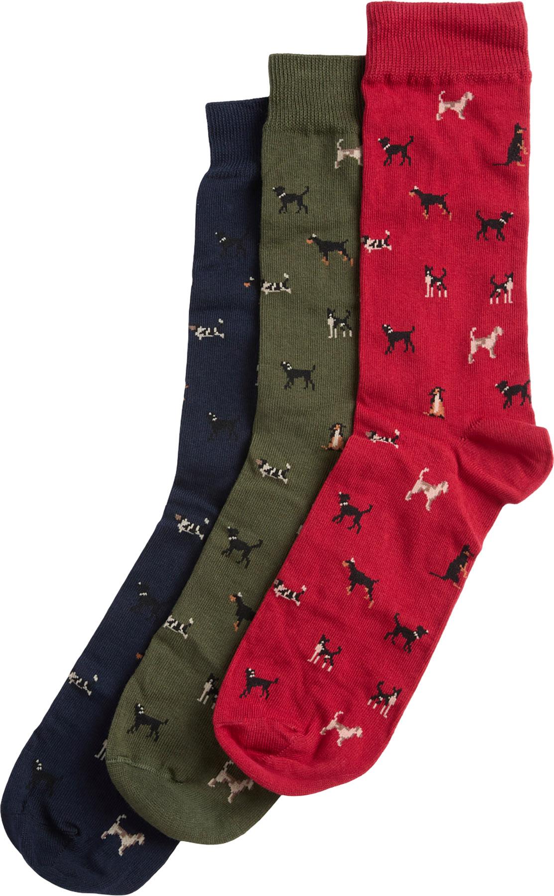Image de produit pour Coffret cadeau de chaussettes à motif de chien - Homme