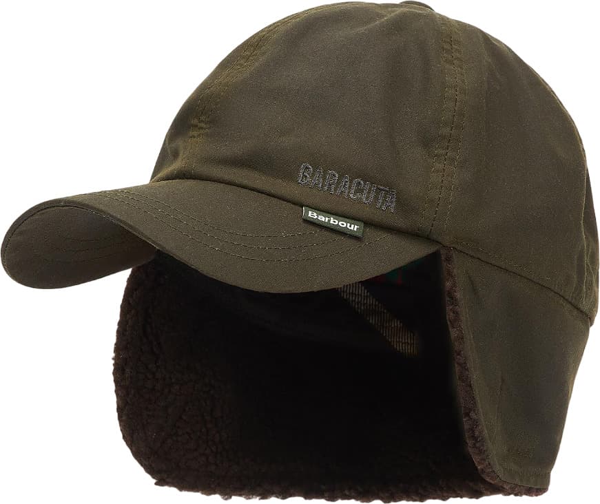 Product gallery image number 4 for product Barbour x Baracuta Waxed Trapper Hat - Men's