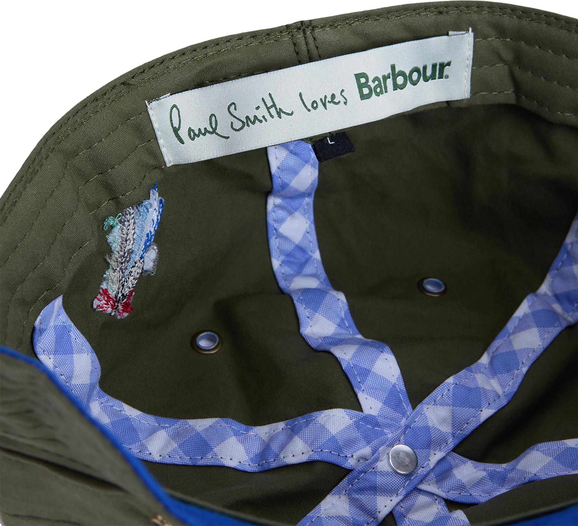 Product gallery image number 7 for product Barbour X Paul Smith 6 Panel Bucket Hat - Men's